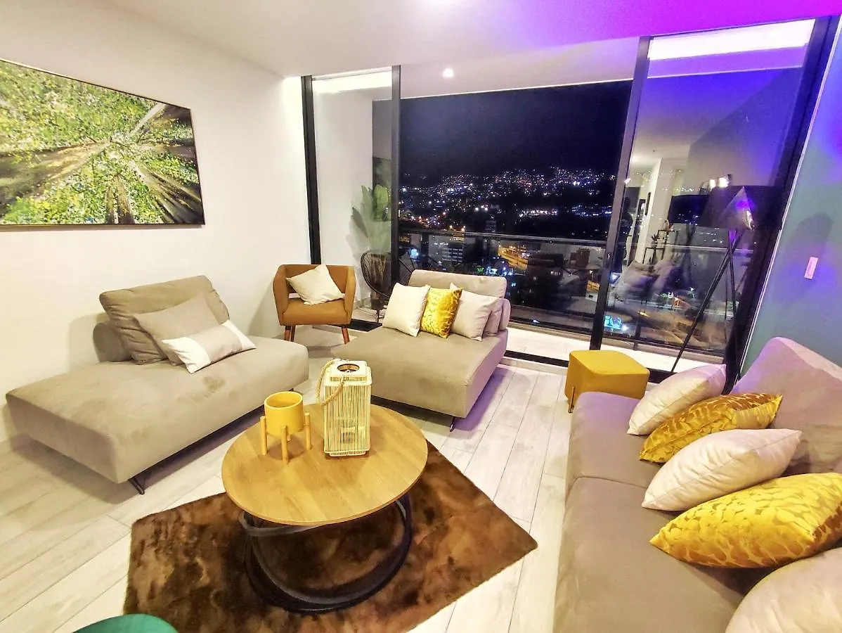 Apartmán Luxury Suite Con Vista Increible Quito Carolina Coliving Ecuador