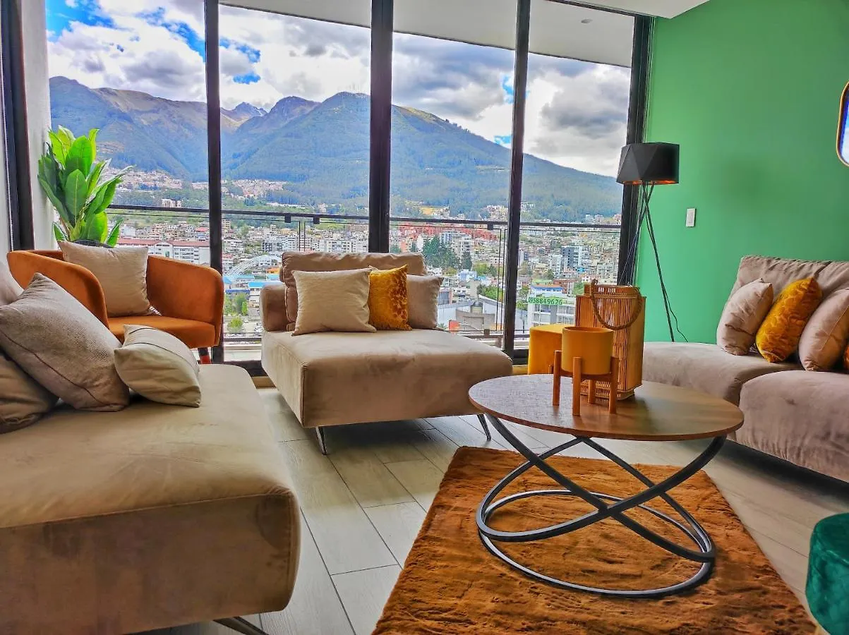 Apartmán Luxury Suite Con Vista Increible Quito Carolina Coliving Ecuador